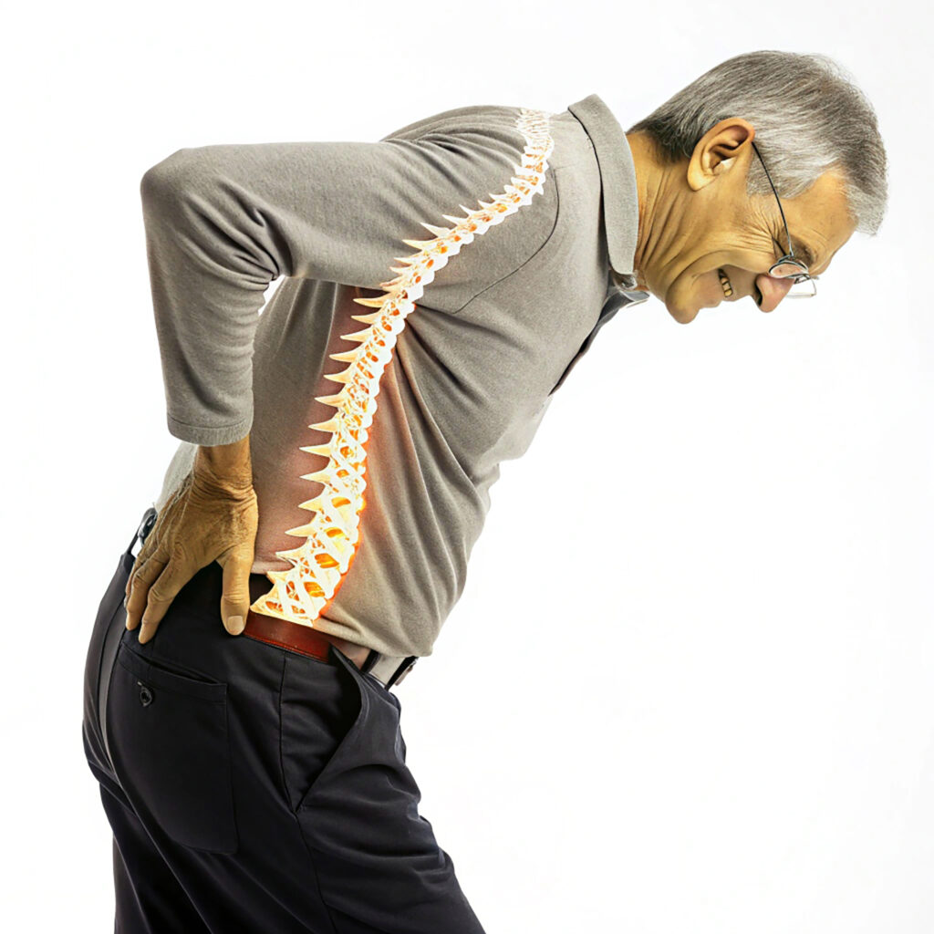 Hiperlordoză Lombară (Spate Curbat): Cauze, Simptome și Tratament | Chiromedica Cluj 1 man with white shirt that says exercise it